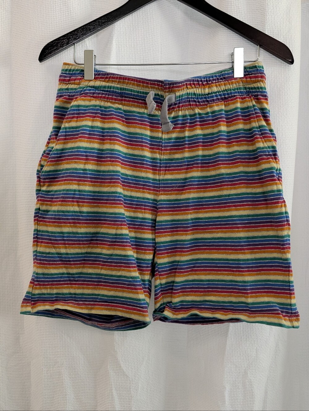 Old Navy Striped Rainbow Cozy Shorts